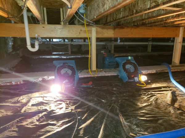 Crawlspace Water Removal in Denver