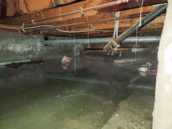 Crawlspace Water Restoration in Denver